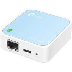 TP-Link N300 Wireless Portable Nano Travel Router(TL-WR802N) - WiFi Bridge/Range Extender/Access Point/Client Modes, Mobile in Pocket