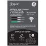 C by GE 3-Wire On/Off Paddle Style Smart Switch, Alexa and Google Home Compatible Without Hub, Smart Switch No Neutral Required, Bluetooth/WiFi Switch, Single-Pole/3-Way Smart Switch, White, 1-Pack