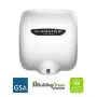 Excel Dryer XLERATOR XL-BW 1.1N High Speed Commercial Hand Dryer, White Thermoset Cover, Automatic Sensor, Surface Mounted, Noise Reduction Nozzle, LEED Credits 110/120 Volts( 2 Pack)
