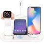 4in1 Wireless Charging Station for Apple Product,iWatch Series 5/4/3/2/1, Airpods Pro/2/1,COSOOS Wireless Charging Dock for iPhone 11 Pro Max/Xs/Xr/X/10/8 Plus/7/6s/5s/5c/SE(No Watch Charger)