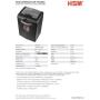 HSM Shredstar PS820C 20-Sheet Cross Cut, 7.1-Gallon Capacity, Continuous Operation Shredder