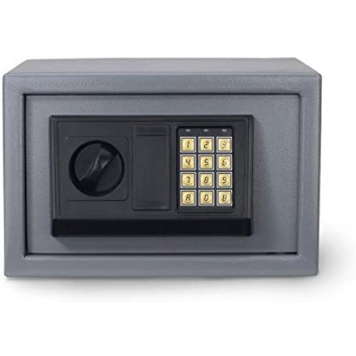 Neiko 61013 Digital Electronic Safe | Small Size | 12” 8” x 8” | Keyless Entry, 550 Cubic Inches