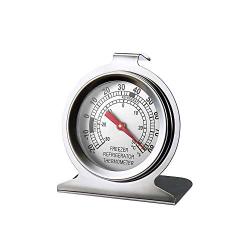 4 Pack Sliver Refrigerator Freezer Thermometer Large Dial Thermometer