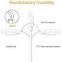 iPhone Charger Cable 3Pack 3/6/10FT - Marchpower MFi Certified Lightning Cord USB-A Fast Charging Compatible with iPhone 12 Mini Pro Max SE(2020) 11 X Xs XR 8 7 6 Plus iPod iPad Pro Touch AirPods