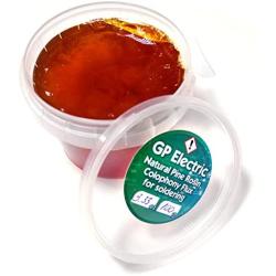 Natural Pine Soldering Rosin Colophony Flux in a 3.53oz/ 100g/ 120ml Jar (Natural Pine Resin Soldering Flux 100g)