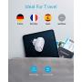 Anker European Travel Adapter, PowerExtend USB Plug International Power Adapter with 2 USB and 1 Outlet, US to Most of Europe EU Spain Iceland Italy France Germany