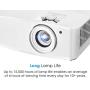 Optoma UHD50X True 4K UHD Projector for Movies & Gaming | 240Hz Refresh Rate | Lowest Input Lag on 4K Projector | Enhanced Gaming Mode 16ms Response Time | HDR10 & HLG Compatibility | 3400 lumens