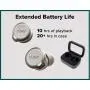 Ally Plus, True Wireless Noise Cancelling Earbuds with 30 Hour Battery, Music & Calls (Warm Grey)