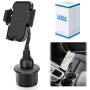 Car Cup Holder Phone Mount，Universal Smart Adjustable Automobile Car Phone Mount for iPhone 11/Xs/Max/XR/8/7/6 Plus Samsung Galaxy S10/S9/S8 Note9 Nexus Sony、HTC、Huawei and All Smartphones