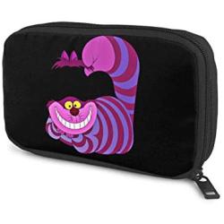 Hxuedan Cheshire Cat The Data Cable Storage Bag is A Portable and Independent Design SuitableVFor Travelers to Place The Data Cable, Earphone and Electronic Product Data Cable Storage Bag