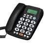 TelPal Corded Big Button Telephone for Elderly Caller ID Landline Phones for Seniors Amplified Telefonos Home Phone for Old People with Speaker and Easy to Read Numbers…