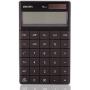 Electronic Desktop Calculator with 12-Digit Large Display, Solar and Button Dattery Dual Power Standard 12-Digit Big Display Handheld Function Desktop Calculator (Black3)