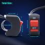 Taiss Motorcycle Bicycle Handlebar On Off Push Button Switch U5 U7 U2 Motorcycles Scooter Electrombile Motorbike Light Tuning Part with 22in Connect Line F009