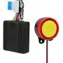 Tangxi Motorcycle Alarm System, 12V Motorcycle Anti-Theft with Remote Control,125ddB Super Sound& Flashing Lights Warning,5 Sensitivity Levels,Adjustable Universal for Most 12V Motorcycles
