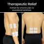 Vive Digital TENs Unit - Portable Muscle Stimulator Electrode Machine Pad Device - Electrotherapy Massager for Neck, Back, Nerve and Sciatica Pain Relief - Personal Electric Home EMS Stim Therapy