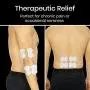 Vive Digital TENs Unit - Portable Muscle Stimulator Electrode Machine Pad Device - Electrotherapy Massager for Neck, Back, Nerve and Sciatica Pain Relief - Personal Electric Home EMS Stim Therapy