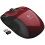 Logitech Wireless Mouse M525 - Red/Black & M510 Wireless Computer Mouse – Comfortable Shape with USB Unifying Receiver, with Back/Forward Buttons and Side-to-Side Scrolling, Red