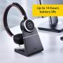 Jabra Evolve 65 Mono MS, Charging Stand & Link 370 - Professional Unified Communicaton Headset
