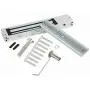Full Kits Biometric Fingerprint RFID Password Access Control Systems + 600lbs Force Electric EM Magnetic Lock +110V Power Supply+10 Cards and Key Fobs