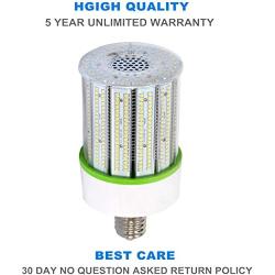100W E39 Mogul Base LED Bulbs, LED Corn Cob Light Bulb 5000K Daylight 14000Lumen, Replacement 400Watt Fixtures HID/HPS/Metal Halide or CFL
