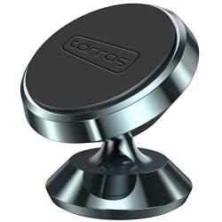 TORRAS Magnetic Car Mount, 360 Rotation Car Phone Holder for Dashboard Cell Phone Cradle Mount Compatible with iPhone SE / X / 8 / 7 / 6, Samsung Galaxy S10 / S9 / S9 Plus / S8 / S7, and More