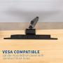 VIVO Adjustable Thin Client Mini PC Mount Bracket, CPU VESA Under Desk and Monitor Arm Computer Holder, Black, MOUNT-PC05C