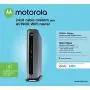 Motorola MG7700 24x8 Cable Modem Plus AC1900 Dual Band WiFi Gigabit Router with Power Boost, 1000 Mbps Maximum Docsis 3.0 - Approved by Comcast Xfinity, Cox and More