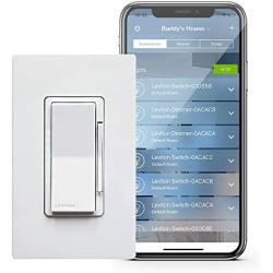 Leviton DH6HD-1BZ 600W Decora Smart with HomeKit Technology Dimmer, No Hub Required, 1-Pack