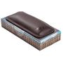 Motte by Castle – Leather Wrist Rest Cushion for Mice, Mouse Pads, and Laptops – Ergonomic Durable Wrist Pad with Anti-Slip Rubber Base (Woodland)