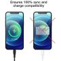 iPhone Charger Cable 6ft 5Pack,[MFi Certified] Lightning Cable 6 Foot,Ailawuu iPhone Cord USB Fast Charging Compatible with iPhone 11/11 Pro/Pro Max/X/XS Max/XR/8/8 Plus/7/7 Plus/iPad/iPod (Black)