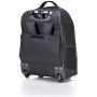 Targus Compact Rolling Backpack for Business, College Student and Travel Commuter Wheeled Bag, Durable Material, Tablet Pocket, Removable Laptop Protective Sleeve for 16-Inch Laptop, Black (TSB750US)