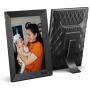 NIX 8 Inch Digital Picture Frame (Non-WiFi) - Portrait or Landscape Stand, HD Resolution, Auto-Rotate, Remote Control - Mix Photos and Videos in The Same Slideshow