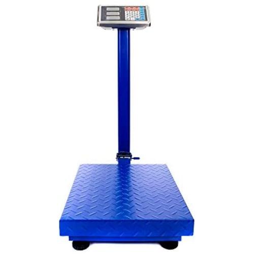 TUFFIOM 661lbs Weight Electronic Platform Scale,Digital Floor Heavy Duty Folding Scales,Stainless Steel High-Definition LCD Display,Perfect for Luggage Shipping Mailing Package Price