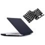 RUBAN Case Compatible with MacBook Pro 15 inch 2011 2010 2009 Release A1286, Plastic Hard Case Shell and Keyboard Cover for Older Version MacBook Pro 15 Inch with CD-ROM - Black