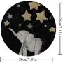 Pricetail Mouse Pad, Elephant Under The Star Cute Mouse Pads, Mouse Pad Gaming Small-grtswp, Non-Slip Rubber Base Mouse Pads, Waterproof Office Mousepads, for PC Computer Laptop, 7.9 x 7.9 x 0.1 Inch Pricetail Mouse Pad, Elephant Under The Star Cute Mouse Pads, Mouse Pad Gaming Small-grtswp, Non-Slip Rubber Base Mouse Pads, Waterproof Office Mousepads, for PC Computer Laptop, 7.9 x 7.9 x 0.1 Inch