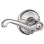 Schlage F40FLA625 Flair Privacy Lever, Bright Chrome