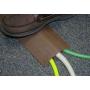 D-2 Rubber Duct Cord Cover - Length: 30'' - Color: Brown Cable Protector