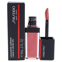 Shiseido Lacquerink Lipshine - 312 Electro Peach By for Unisex - 0.20 Oz Lip Gloss, 0.2 Oz