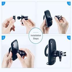 Car Phone Mount Holder, MOGA Products Universal Phone Car Air Vent Mount Holder Cradle Compatible for iPhone 12 11 Pro Max XS XS XR X 8+ 7+ SE 6s 6+ 5s 4 Samsung Galaxy S4-S10 LG Nexus Nokia & More