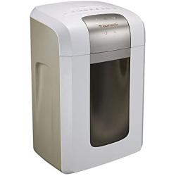 Bonsaii 120-Minute Heavy-Duty Paper Shredder, 8-Sheet Micro-Cut Shredder P-5 Security, Commercial Office Shredding Machine with 6 Gallons Wastebasket and 4 Casters, White (4S23)