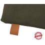 Canvas Products Group - Made in The USA – Tool Pouch Zipper Bag - Utility Multipurpose Organizer Bag, Small Tool Storage, Leather Tab for Clip On 12.25” x 7” CPG