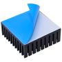 4pcs Aluminum Heatsink 35x35x14mm / 1.38x1.38x0.55inches for Electronic Chip Cooling with Thermal Conductive Double Sided Tape