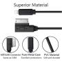 AMI MMI AUX Adapter Cable Compatible with Audi MMI 3G and iPhone/iPod,Music Interface Full Stereo Sound Audio Transit and Charging Connection Cord,Not Compatible CAN (Concert and Symphony radios)