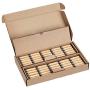 Amazon Basics 100 Pack AA High-Performance Alkaline Batteries, 10-Year Shelf Life, Easy to Open Value Pack