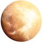 HaloVa Mouse Pad, Anti Slip Planet Mouse Mat for Desktops, Computer, PC and Laptops, Customized Round Mouse Pad for Office and Home, Mars, 8.7 inches