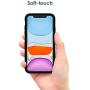 JETech Silicone Case for iPhone 11 (2019) 6.1-Inch, Silky-Soft Touch Full-Body Protective Case, Shockproof Cover with Microfiber Lining (Black)