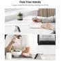UGREEN Cell Phone Stand Holder Mobile Phone Dock Compatible for iPhone 12 Pro Max 11 SE XS XR 8 Plus 6 7 Samsung Galaxy Note20 S20 S10 S9 S8 Android Smartphone Holder Desk Adjustable Foldable White