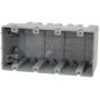Madison Electric Products MSB4G Four Gang Device Box with Depth Adjustable, Heavy Duty 42lb