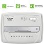 Aurora AU1285MD Compact Desktop-Style High Security 12-Sheet Micro-Cut Paper and CD/Credit Card/Junk Mail Pullout Basket Shredder, White/Black