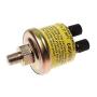 140 PSI 7 Color Oil Pressure Gauge Kit with Electronic Sensor and Stepper Motor - 2 Inch Smoke Lens Instrument for Car & Truck - 2'' 52mm